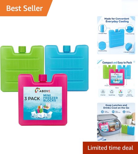 3pk mini freezer blocks - mini,