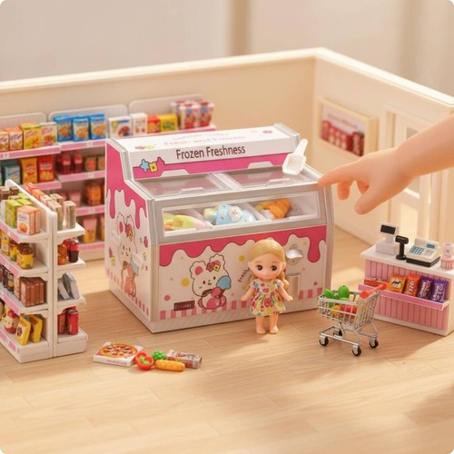 Mini convenience store fridge - mini,